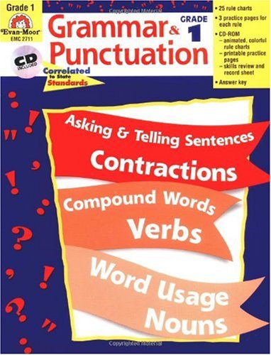 Emc 2711 Grammar And Punctuation Grade 1 Doug Sharman Wurst