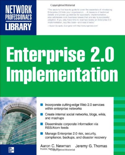 Enterprise 20 Implementation 1st Edition Aaron Newman Jeremy Thomas