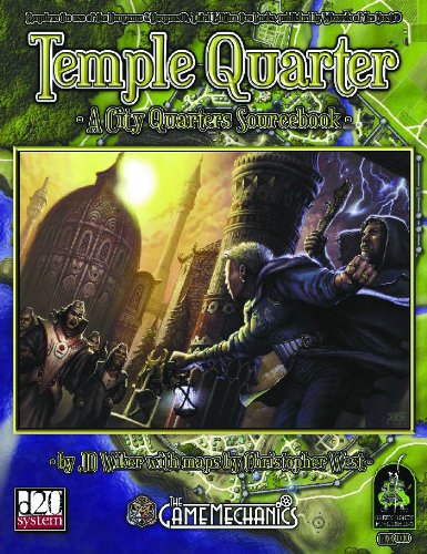 City Quarters Temple Quarter D20 System Brdgm J D Wiker
