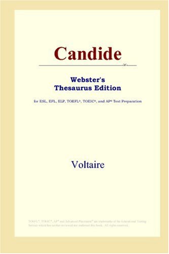 Candide Websters Thesaurus Edition Annotated Edition Voltaire