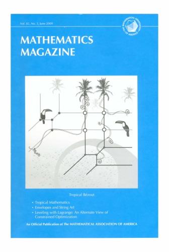 Mathematics Magazine 82 3 Walter Stromquist Editor In Chief
