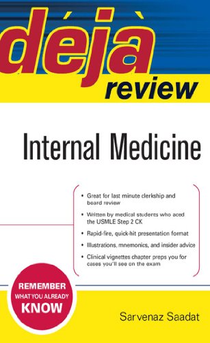Deja Review Internal Medicine 1st Edition Sarvenaz Saadat