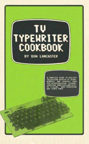 Tv Typewriter Cookbook 1st Don Lancaster