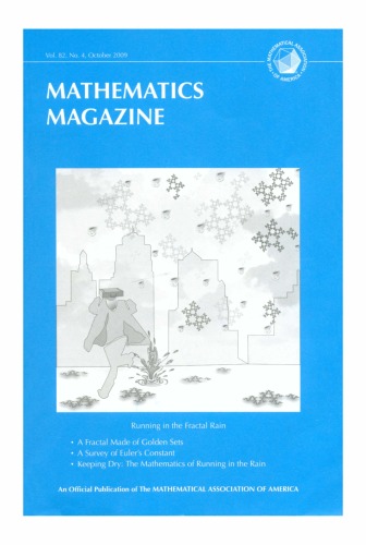 Mathematics Magazine 82 4 Walter Stromquist Editor In Chief