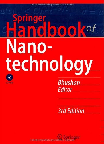 Springer Handbook Of Nanotechnology 3rd Edition Bharat Bhushan Auth