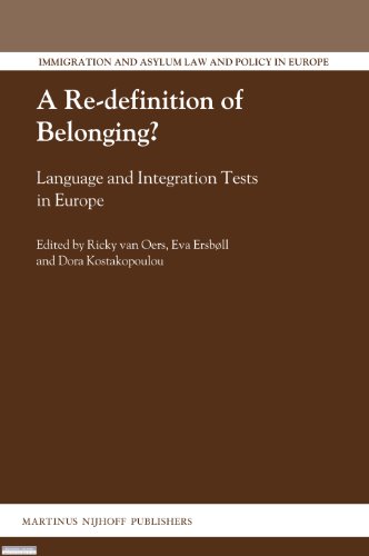 A Redefinition Of Belonging Forthcoming