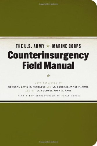 The Us Armymarine Corps Counterinsurgency Field Manual 1st Edition John A United States Army