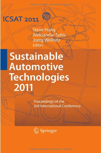 Sustainable Automotive Technologies 2011 Proceedings Of The 3rd International Conference 1st Edition J Weber