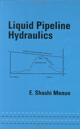 Liquid Pipeline Hydraulics Mechanical Engineering Marcell Dekker A Series Of Textbooks And Reference Books Ultima E Shashi Menon