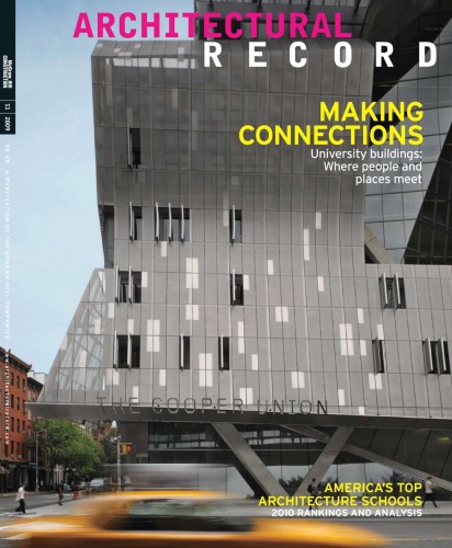 Architectural Record November 2009 Architectural Record Magazine