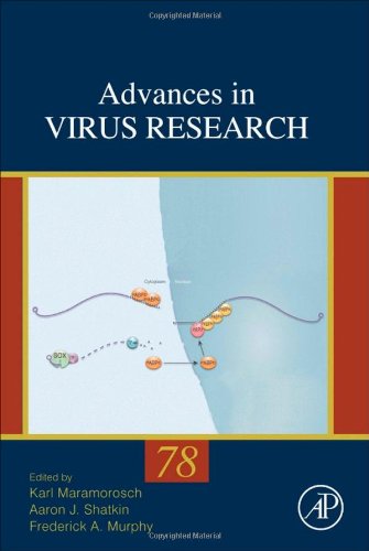 Advances In Virus Research 78 1st Edition Karl Maramorosch Aaron J Shatkin And Frederick A Murphy Eds