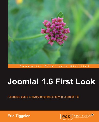 Joomla 16 First Look Eric Tiggeler
