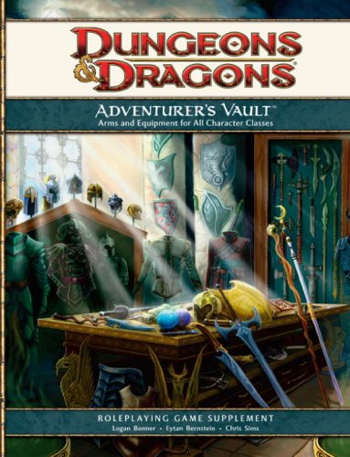 Adventurers Vault A 4th Edition Dd Supplement 4th Edition Logan Bonner