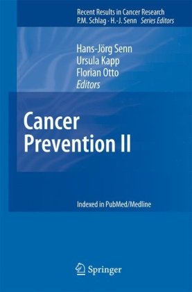 Cancer Prevention Ii 1st Edition Peter Greenwald Barbara K Dunn Auth