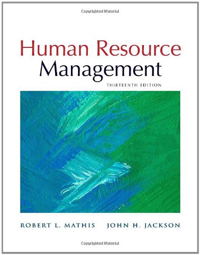 Human Resource Management 13th Edition Robert L Robert L Mathis Mathis