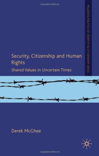 Security Citizenship And Human Rights Shared Values In Uncertain Times Derek Mcghee