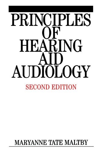 Principles Of Hearing Aid Audiology 2nd Edition Maryanne Tate Maltby