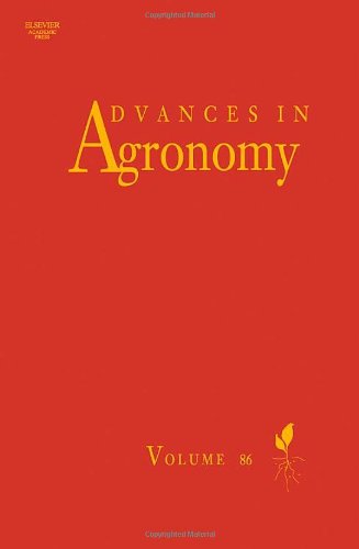 Advances In Agronomy 86 Donald L Sparks Eds