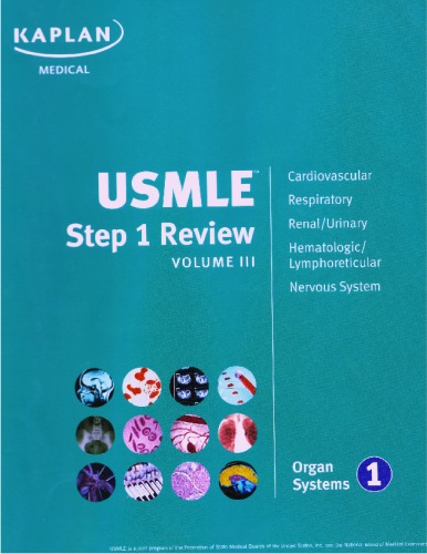 2008 Kaplan Usmle Step 1 Home Study Programbrand New Volume Iii Organ Systems Book 1 Kaplan