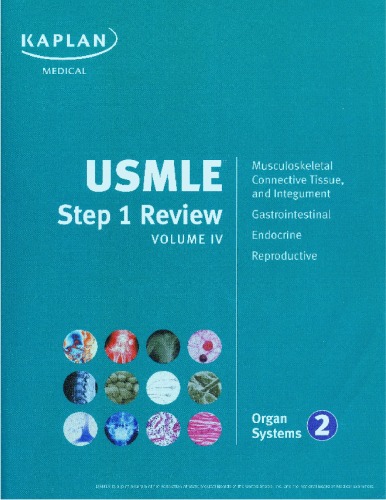 2008 Kaplan Usmle Step 1 Home Study Programbrand New Volume Iv Organ Systems Book 2 Kaplan