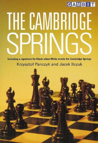 The Cambridge Springs Krzysztof Panczyk Jacek Ilczuk