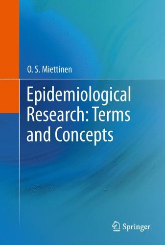 Epidemiological Research Terms And Concepts 1st Edition O S Miettinen Auth