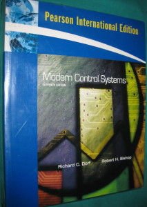 Modern Control Systems Part 1 Richard Cdorf And Robert Hbishop