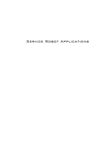Service Robot Applications Yoshihiko Takahashi Editor