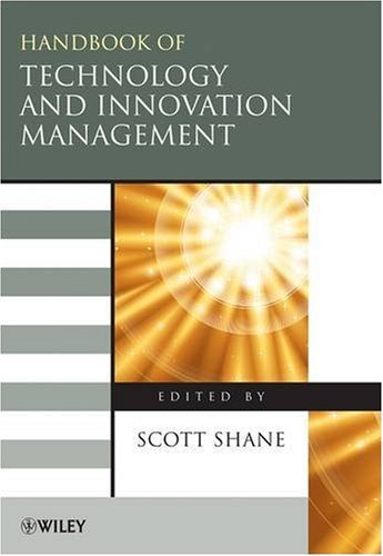 The Handbook Of Technology And Innovation Management 1st Edition Scott Shane