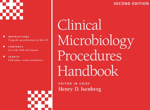 Clinical Microbiology Procedures Handbook 3 Vol Set 2nd Edition Henry D