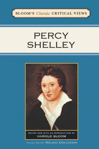 Percy Shelley 1st Edition Harold Bloom