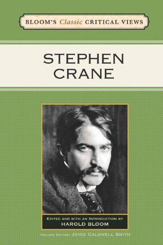 Stephen Crane 1st Edition Harold Bloom