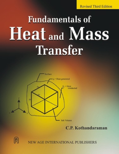 Fundamentals Of Heat And Mass Transfer Cp Kothandaraman