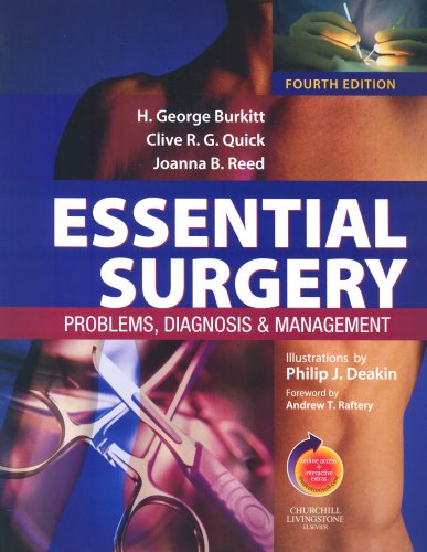 Essential Surgery Problems Diagnosis And Management Mrcs Study Guides 4th Ed 4th Edition H George Burkitt