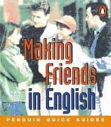 Penguin Quick Guides Making Friends In English Penguin English Ingrid Freebairn