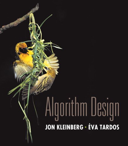 Algorithm Design 1st Edition Jon Kleinberg Va Tardos