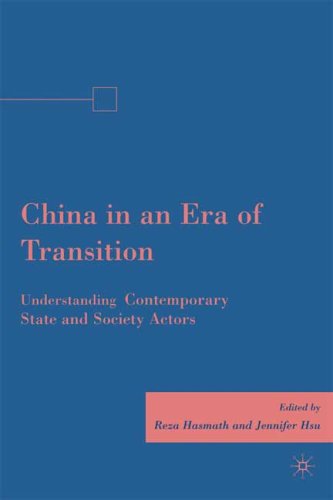 China In An Era Of Transition Understanding Contemporary State And Society Actors Reza Hasmath