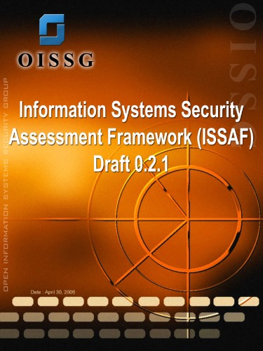 Information Systems Security Assessment Framework Issaf Draft 021 Balwant Rathore