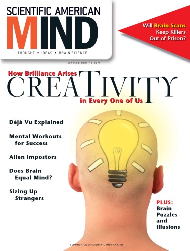 Scientific American Magazine Mind Vol 16 No 1 Several Authors