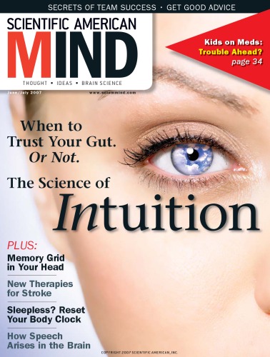 Scientific American Magazine Mind Vol 18 No 3 Several Authors