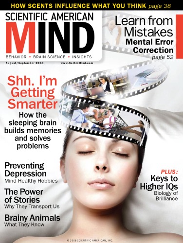 Scientific American Magazine Mind Vol 19 No 4 Preventing Depression Several Authors