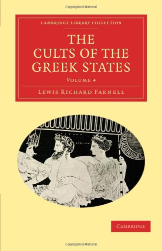 The Cults Of The Greek States 1st Edition Lewis Richard Farnell