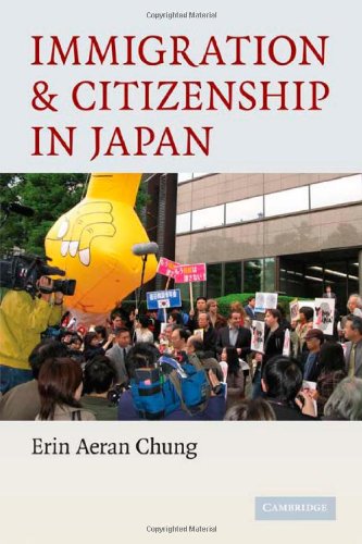 Immigration And Citizenship In Japan 1st Edition Erin Aeran Chung