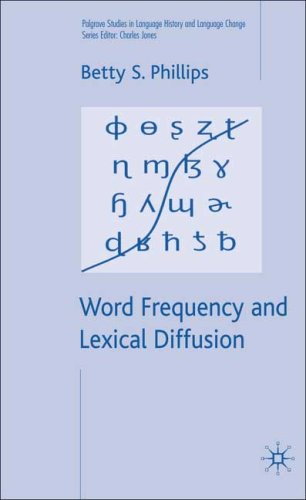 Word Frequency And Lexical Diffusion Betty S Phillips
