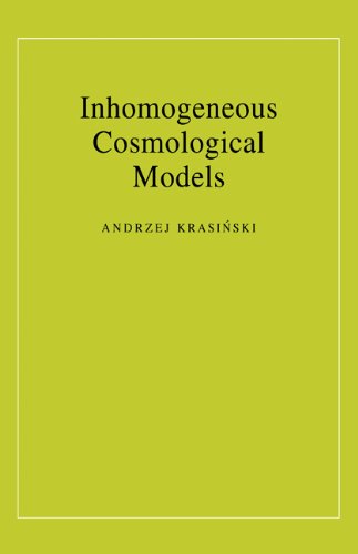 Inhomogeneous Cosmological Models First Edition Andrzej Krasiski