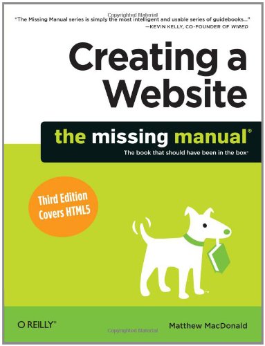 Creating A Website The Missing Manual Third Edition Matthew Macdonald