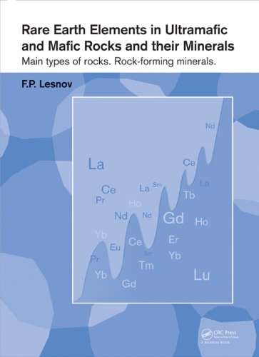 Rare Earth Elements In Ultramafic And Mafic Rocks And Their Minerals Main Types Of Rocks Rockforming Minerals 1st Edition Felix P Lesnov