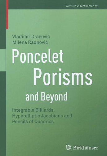 Poncelet Porisms And Beyond Integrable Billiards Hyperelliptic Jacobians And Pencils Of Quadrics 1st Edition Vladimir Dragovi