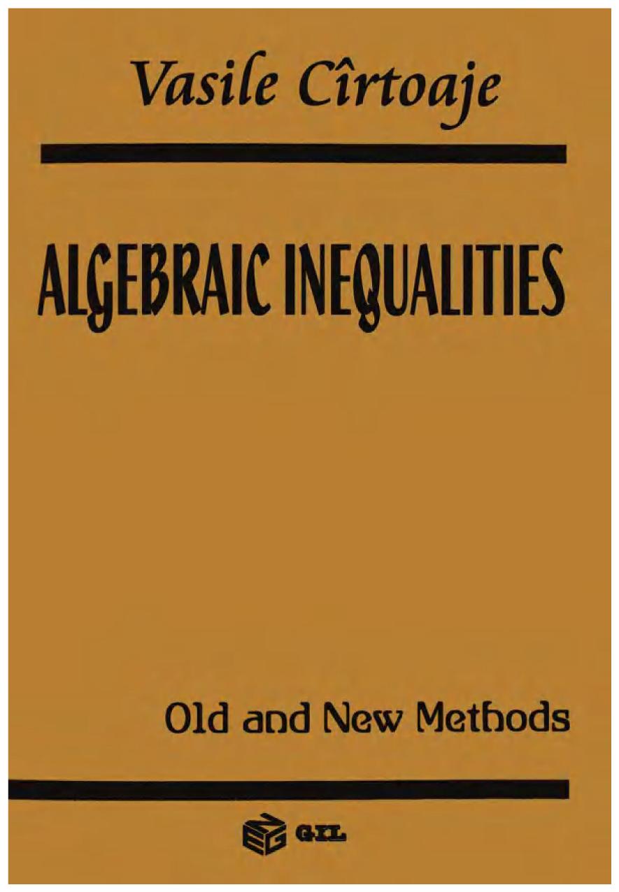 Algebraic Inequalities Vasile Crtoaje