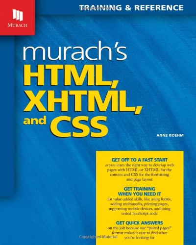 Murachs Html Xhtml And Css Anne Boehm